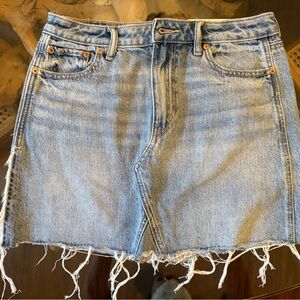 American Eagle super high rise A Line skirt size 4
